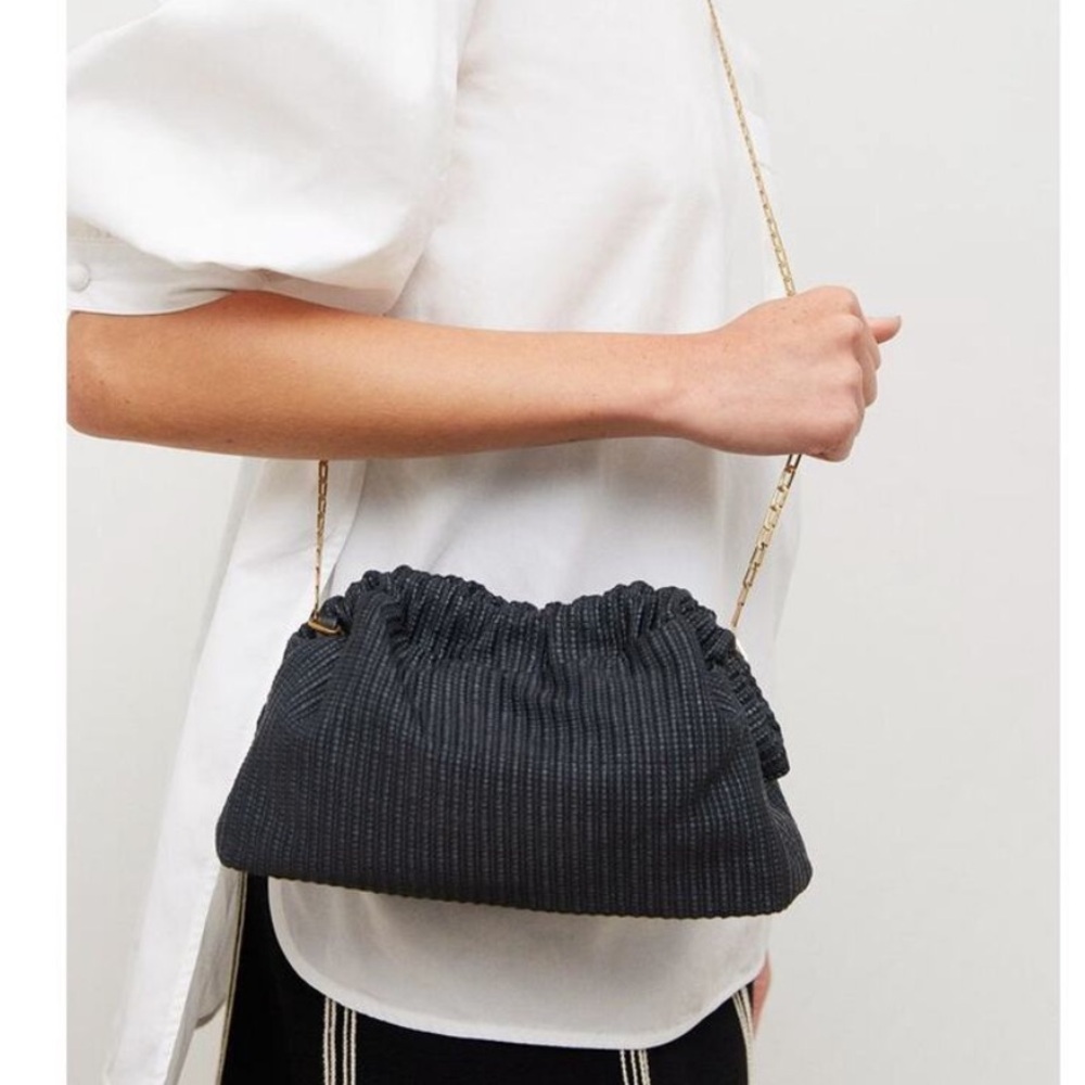 Mansur Gavriel Chain Mini Cloud Clutch